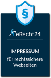 eRecht24 Impressum für rechtssichere Webseiten