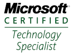 Microsoft Certified Technology Specialist Microsoft Certified Technology Specialist