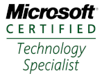 Microsoft Certified Technology Specialist